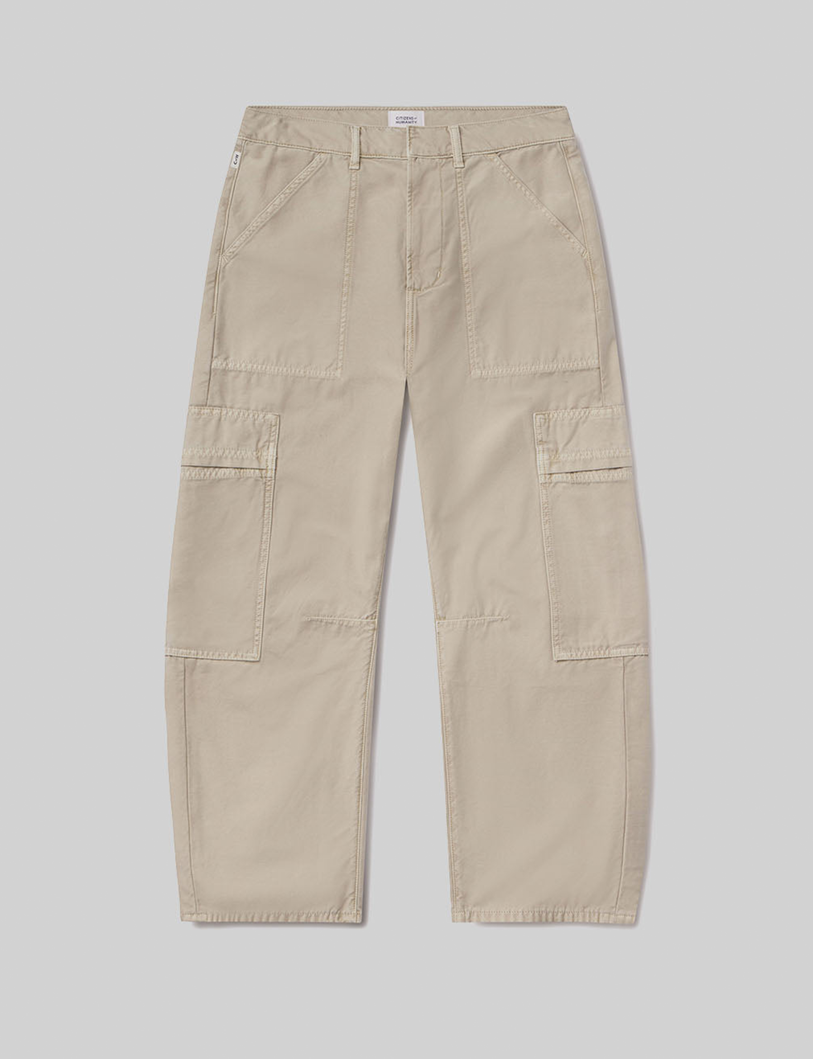 Marcelle Low Slung Cargo Pants, Burnished Quartz