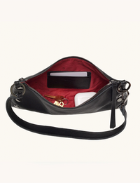 Kyle Small Handbag, Black/Gunmetal