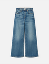 High Rise Cropped Wide Leg, Crafted Indigo