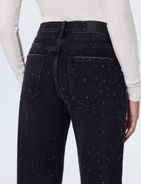 Lexi Relaxed Straight Jeans, Silver Screen