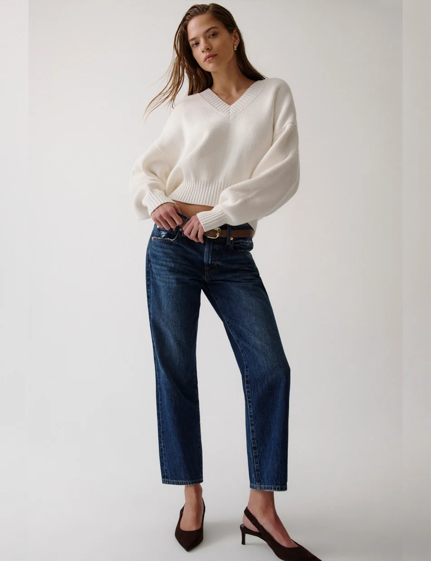 Issa Relaxed Ankle Straight Leg, Mirage