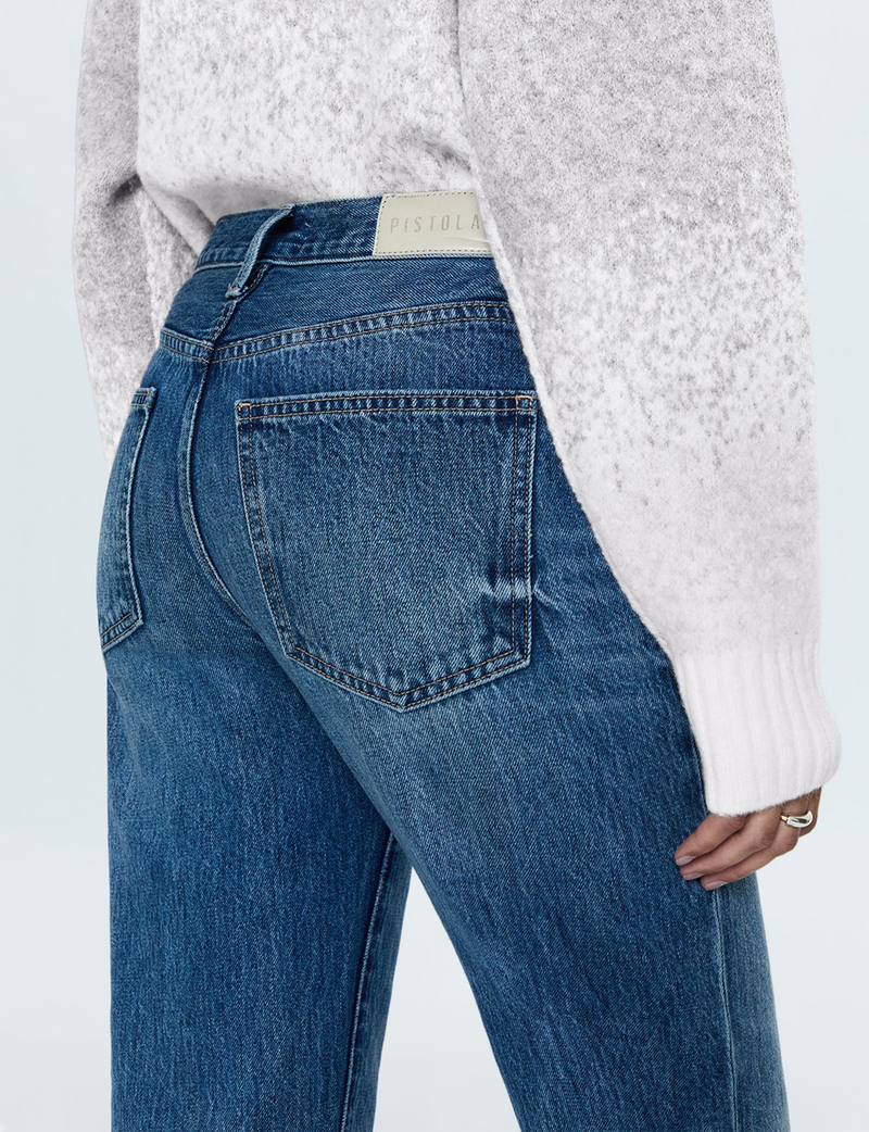 Lexi Relaxed Straight Jeans, Transcend