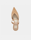 Kanika Mid Heels, Tan Suede