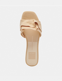 Alumni Raffia Sandals, Natural