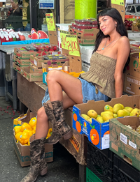 Albany Boot, Brown Distressed