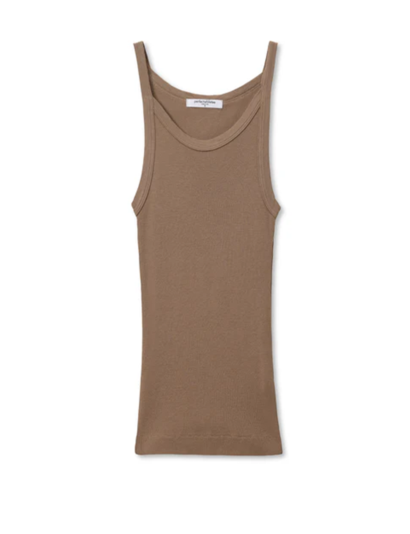 Annie Recycled Tank, Mocha