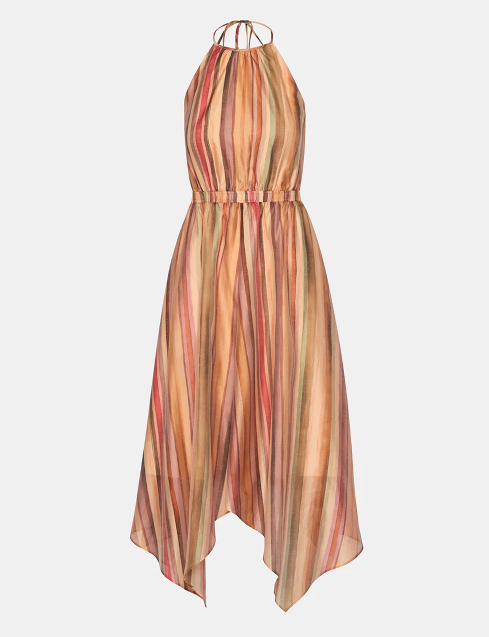 Dalina Dress, Multi/Stripe