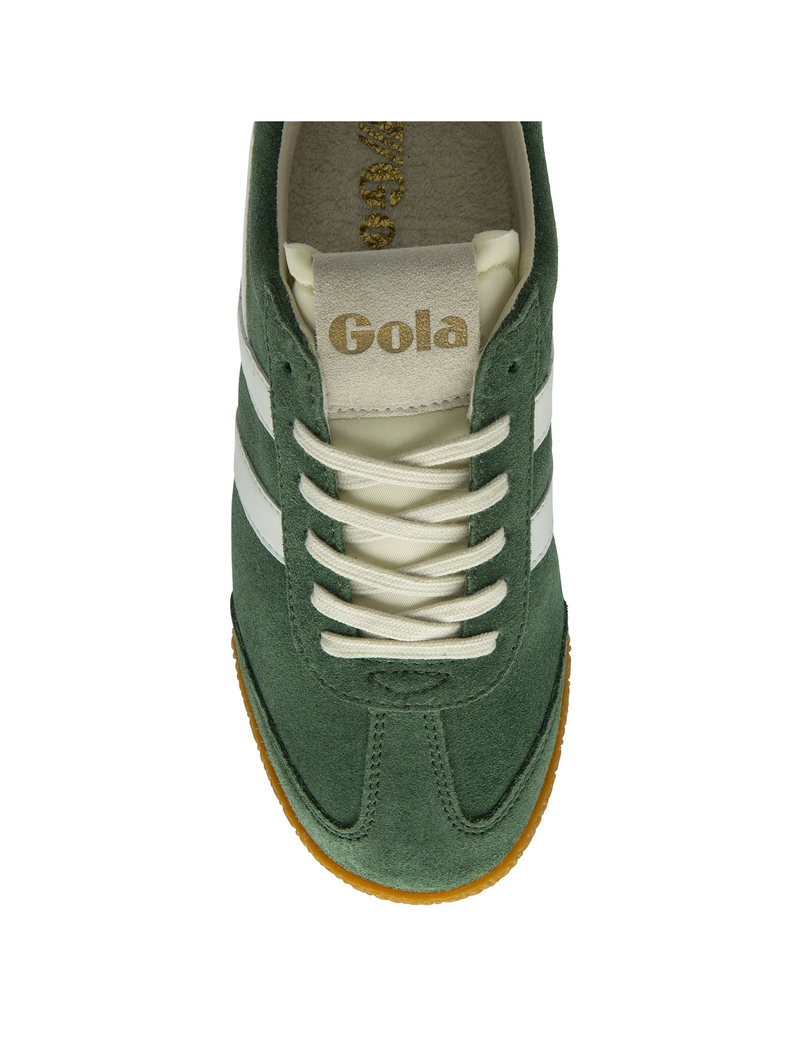 Elan Sneaker, Evergreen/White