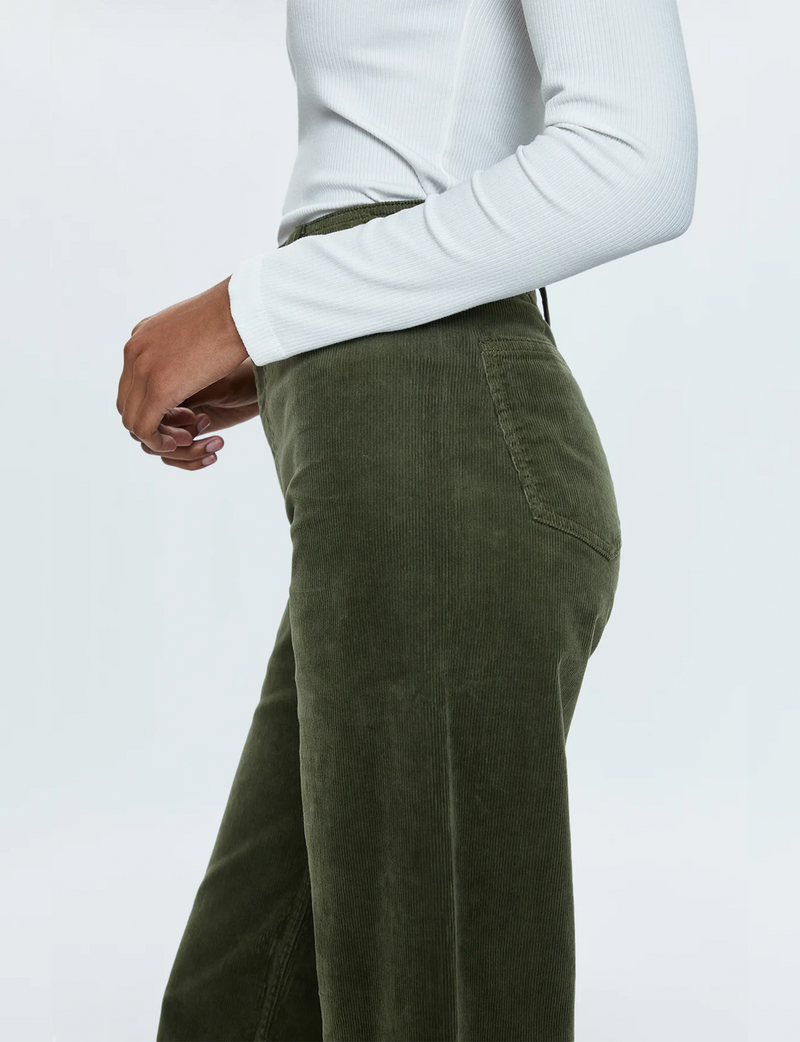 Penny Crop High Rise Wide Leg, Martini