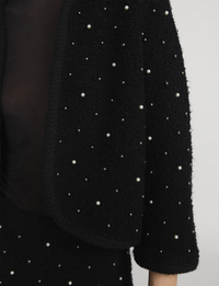 Embellished Jacket, Black