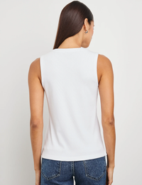 Mayla Tank Top, White