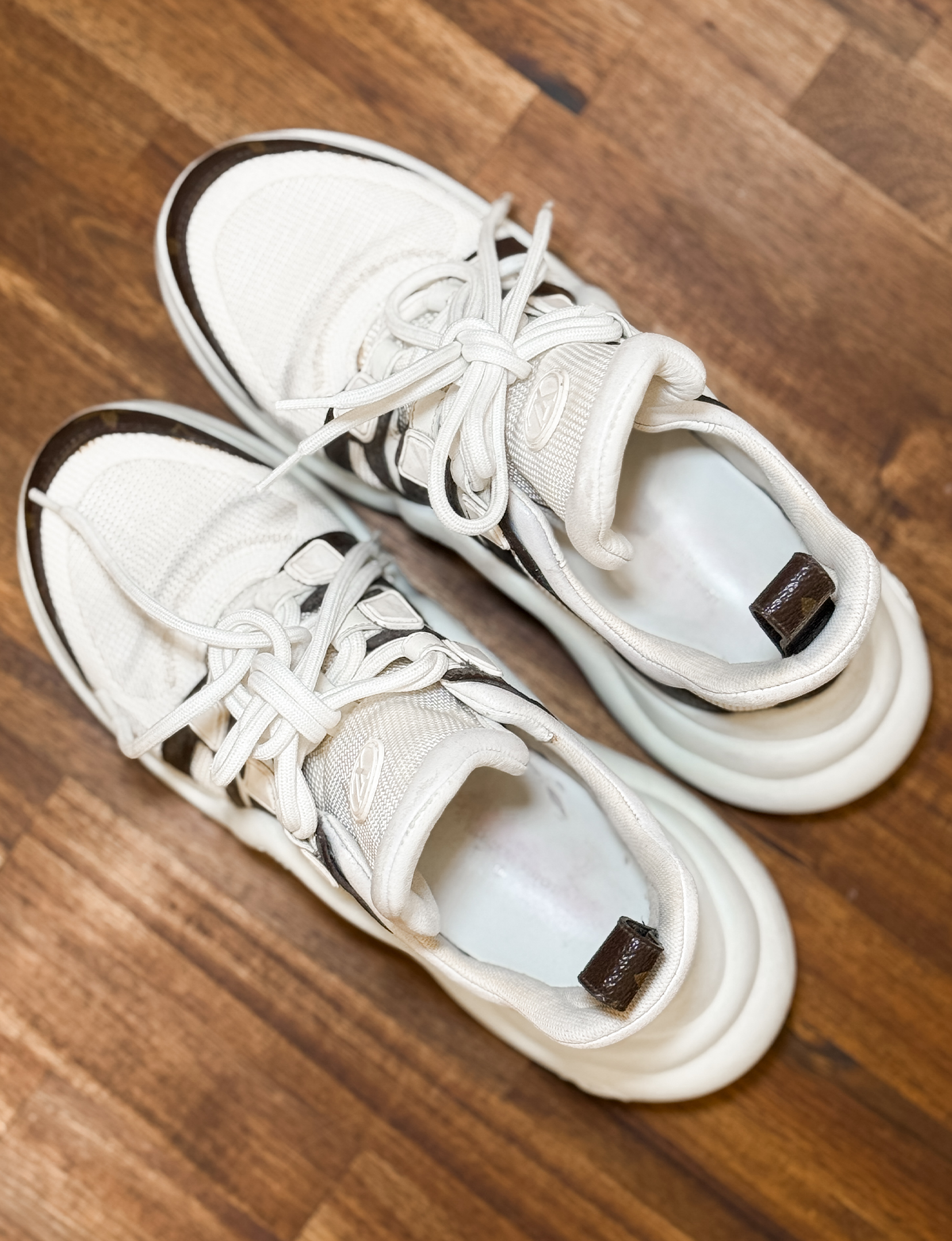 Louis Vuitton Archlight Monogram Sneakers, White