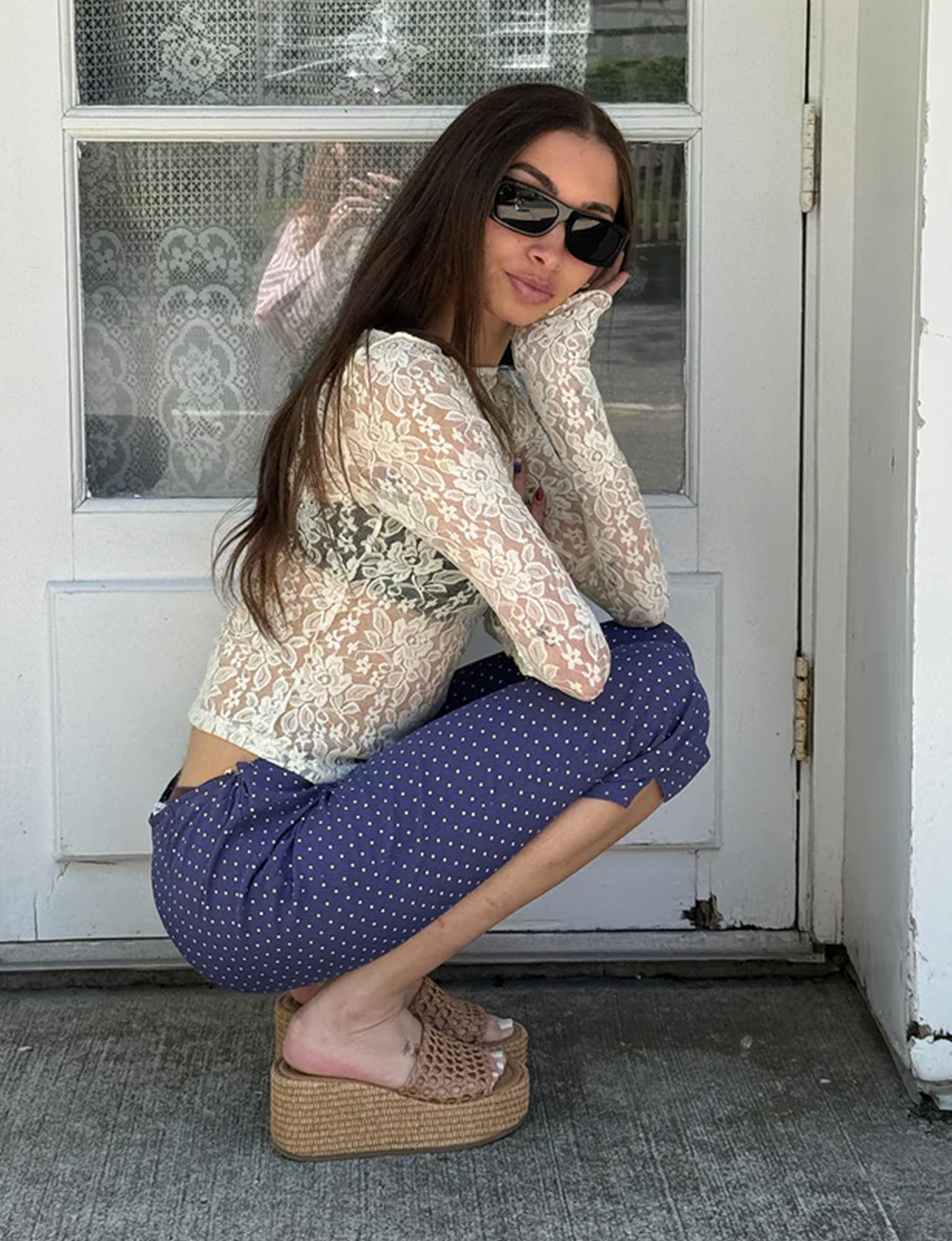 Brandy Sandal, Raffia