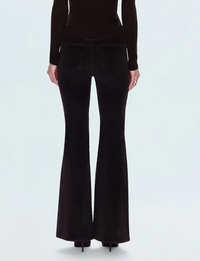 Kinsley Corduroy Mid-Rise Ultra Flare, Mocha