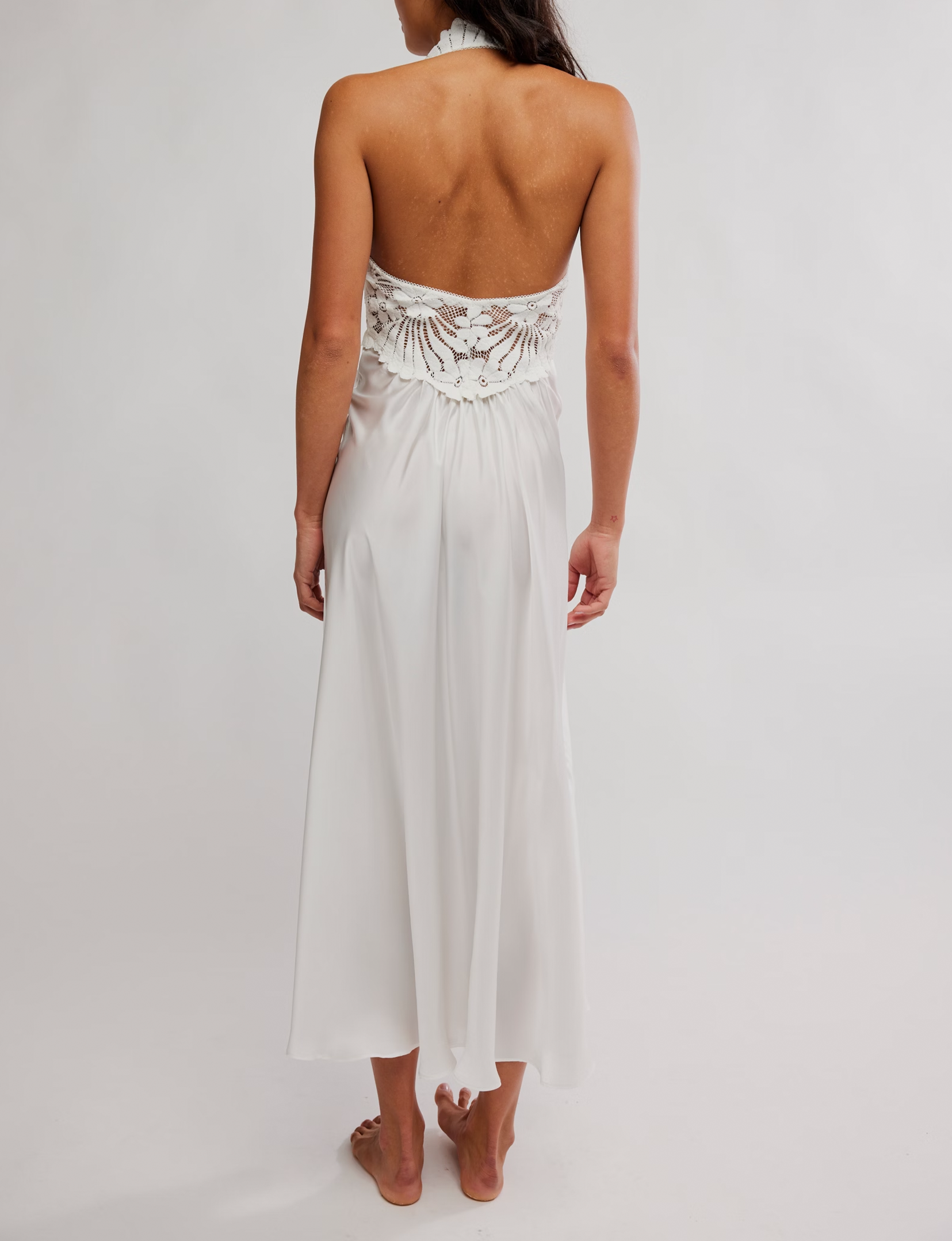 Petal Party Midi Dress, Clean Ivory