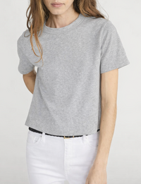 Heather Boxy Tee,