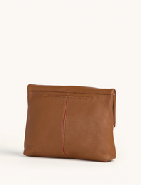 VIP Medium Handbag, Mahogany/Brushed Gold