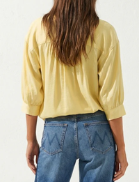 Adelena Blouse, Pale Banana