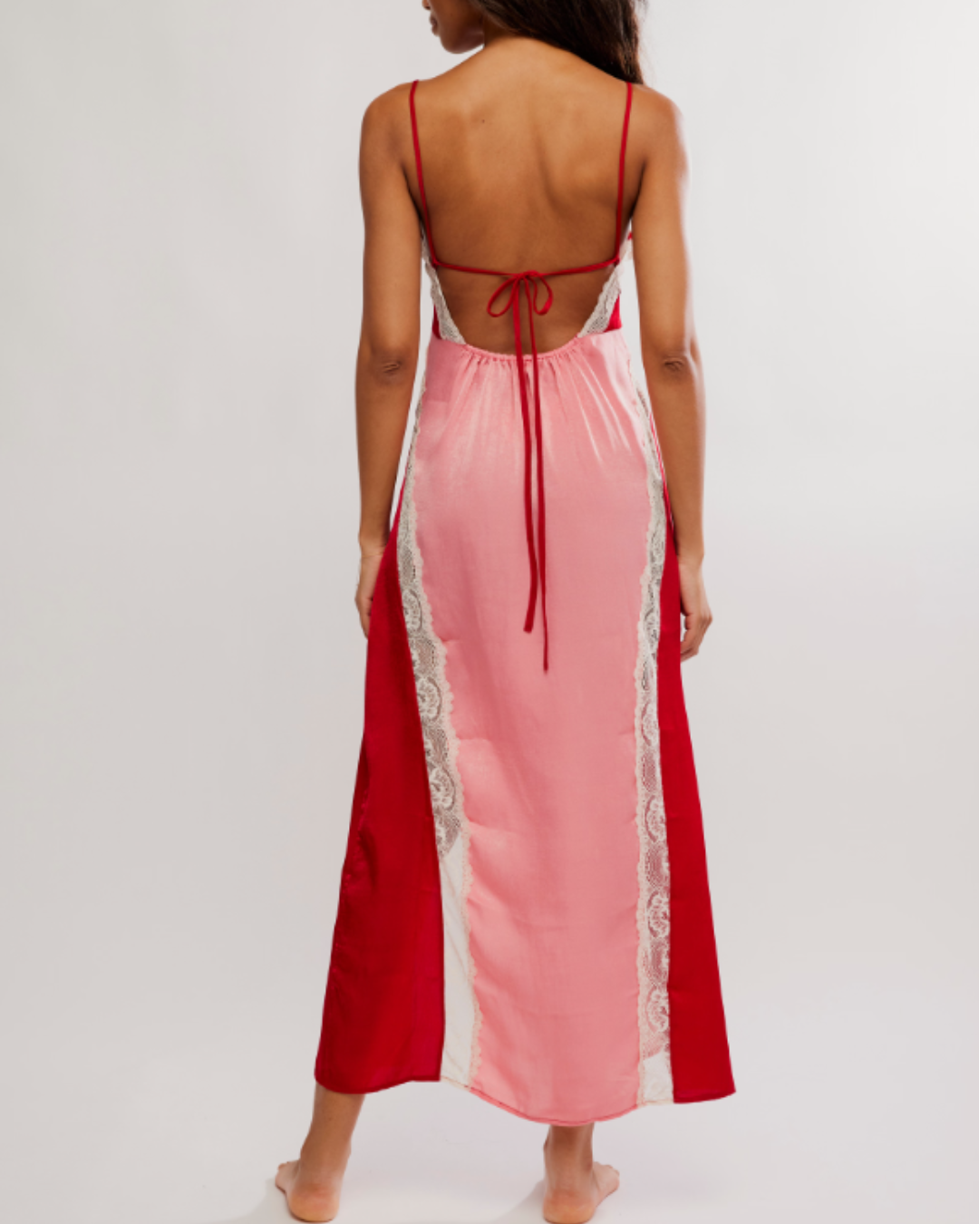Some Kind of Love Maxi Slip, Sweetie Pink/Combo