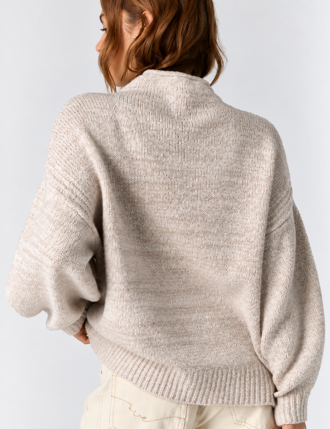 Beaumont Tunic, Feather Grey Melange