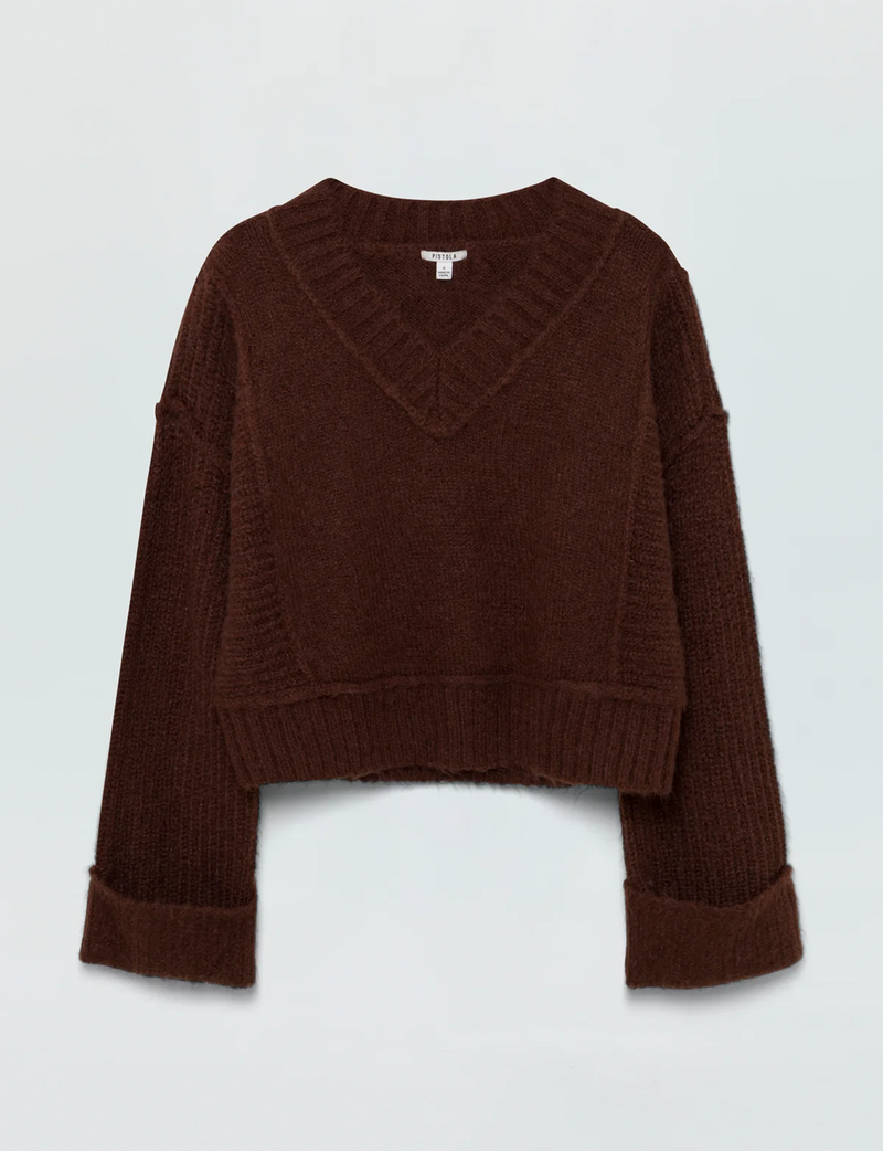 Joy Sweater, Dark Roast