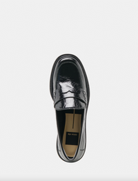 Tiggy Loafers, Midnight Crinkle