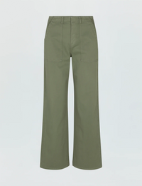 Nicole Wide Leg Pant, Soft Olive