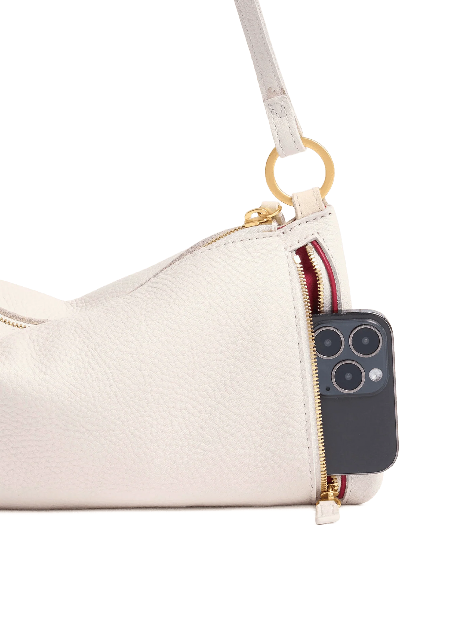 Kyle Small Handbag, Calla Lily/White