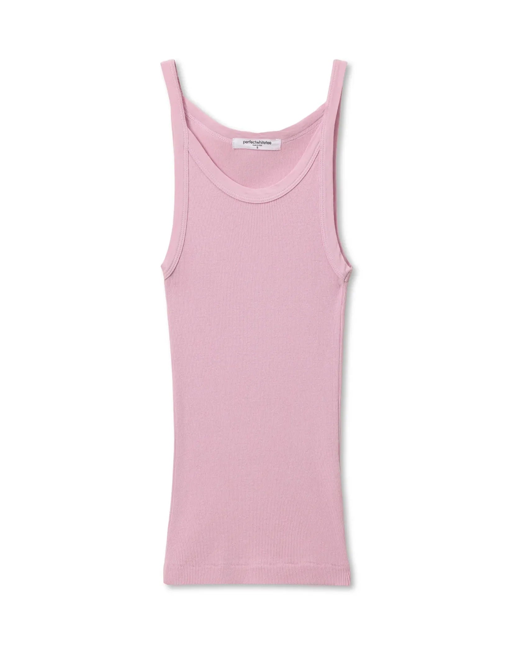 Annie Recycled Tank, Sugar Pink