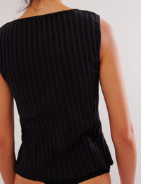 Tilly Vest, Black