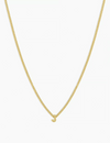 Wilder Mini Alphabet Necklace, Gold Plated