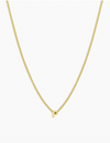 Wilder Mini Alphabet Necklace, Gold Plated