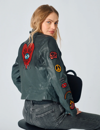 Cynthia Jacket, Black/Anthra