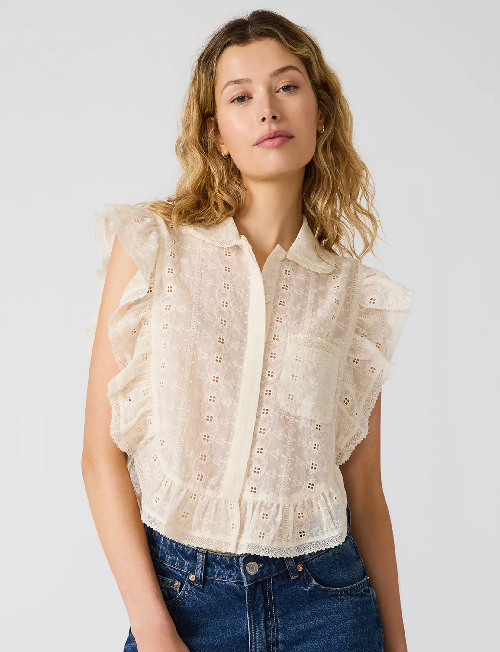 Adeline Top, Natural