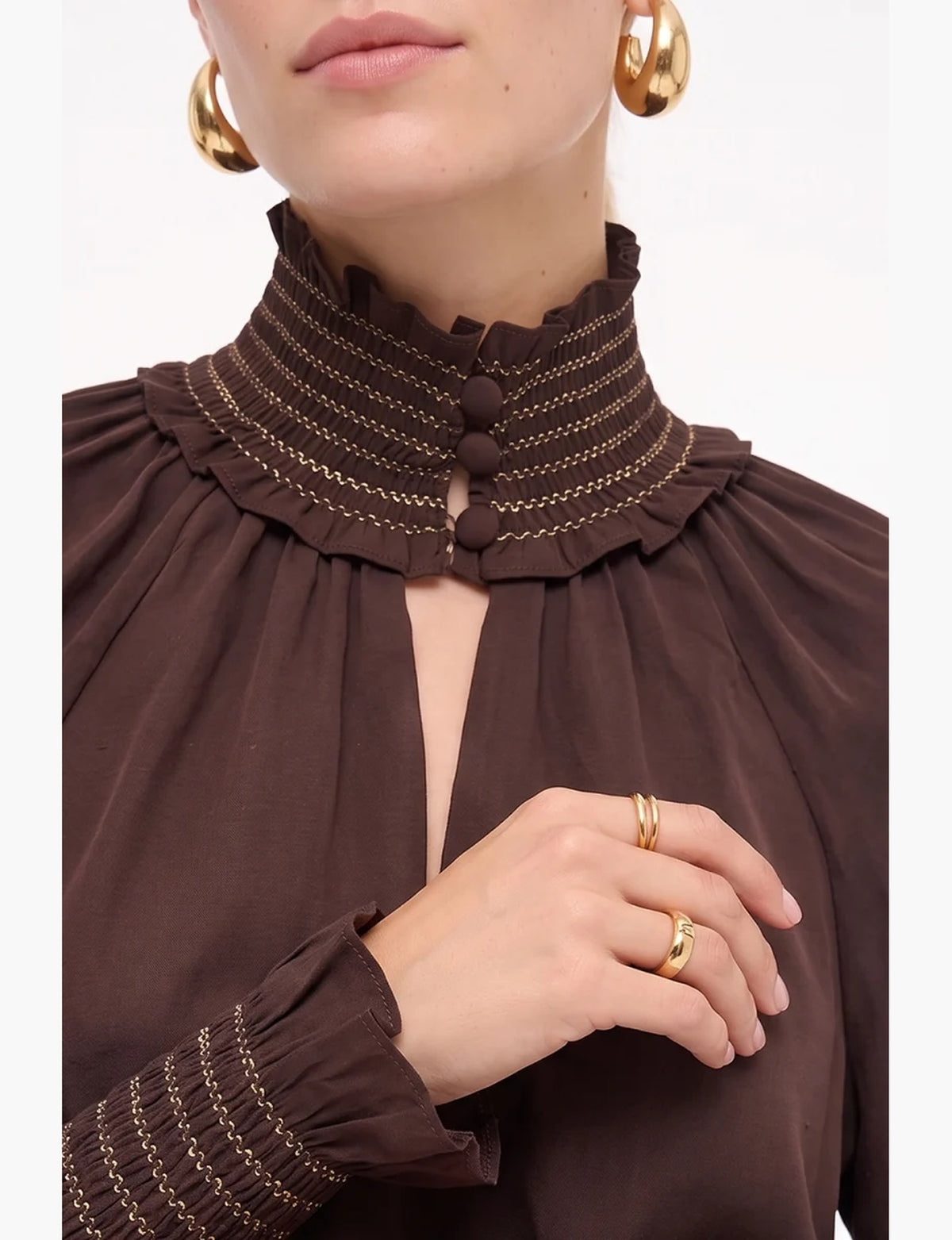 Victoria Blouse, Wine