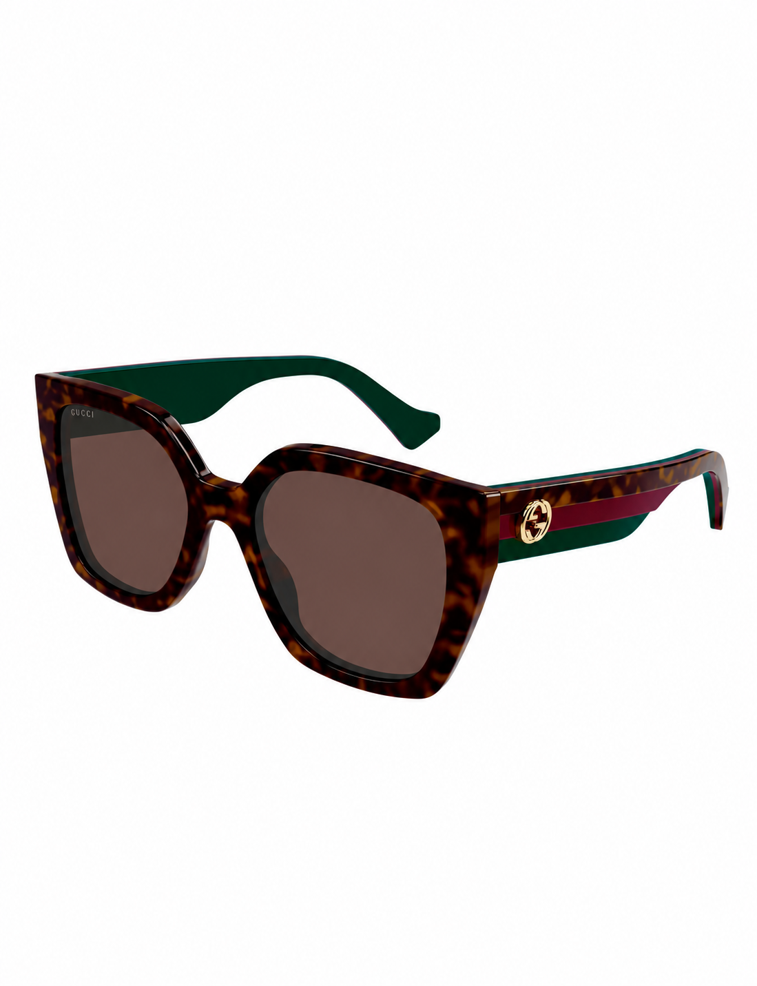 GG1300S 002 Sunglasses, Havana/Brown