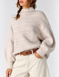 Beaumont Tunic, Feather Grey Melange