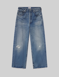 Ayla Raw Hem Crop, Solano