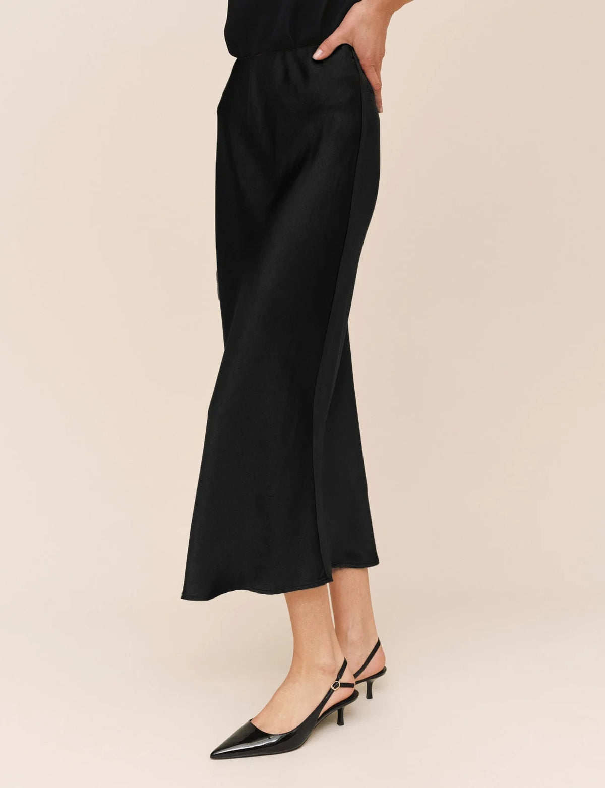 Beni Maxi Skirt, Black