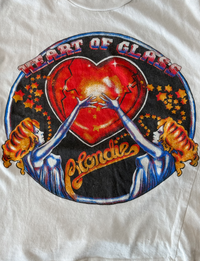 Heart of Glass Cropped Tee, Vintage White