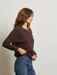 Ziggy Inside Out Sweatshirt, Cocoa