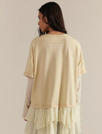 Tattered Love Tee, Summer Sand/Combo