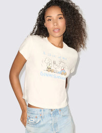 Scaries 50's Boxy Tee, Vintage White