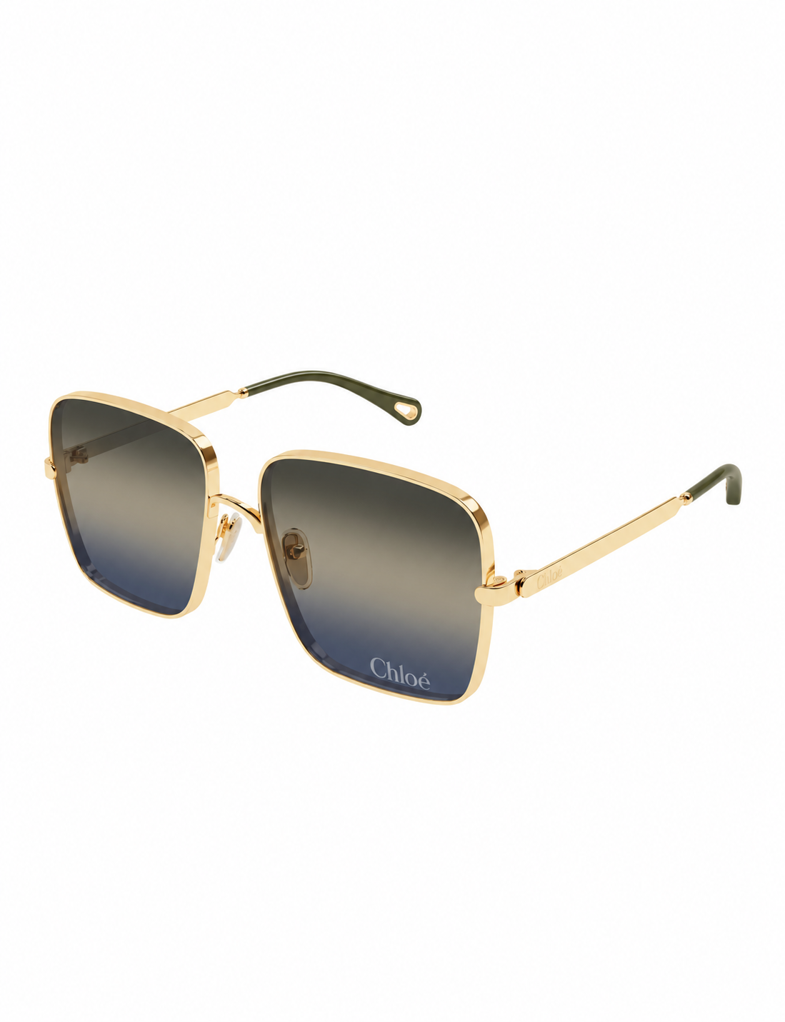 CH0324S 002 Sunglasses, Gold/Blue
