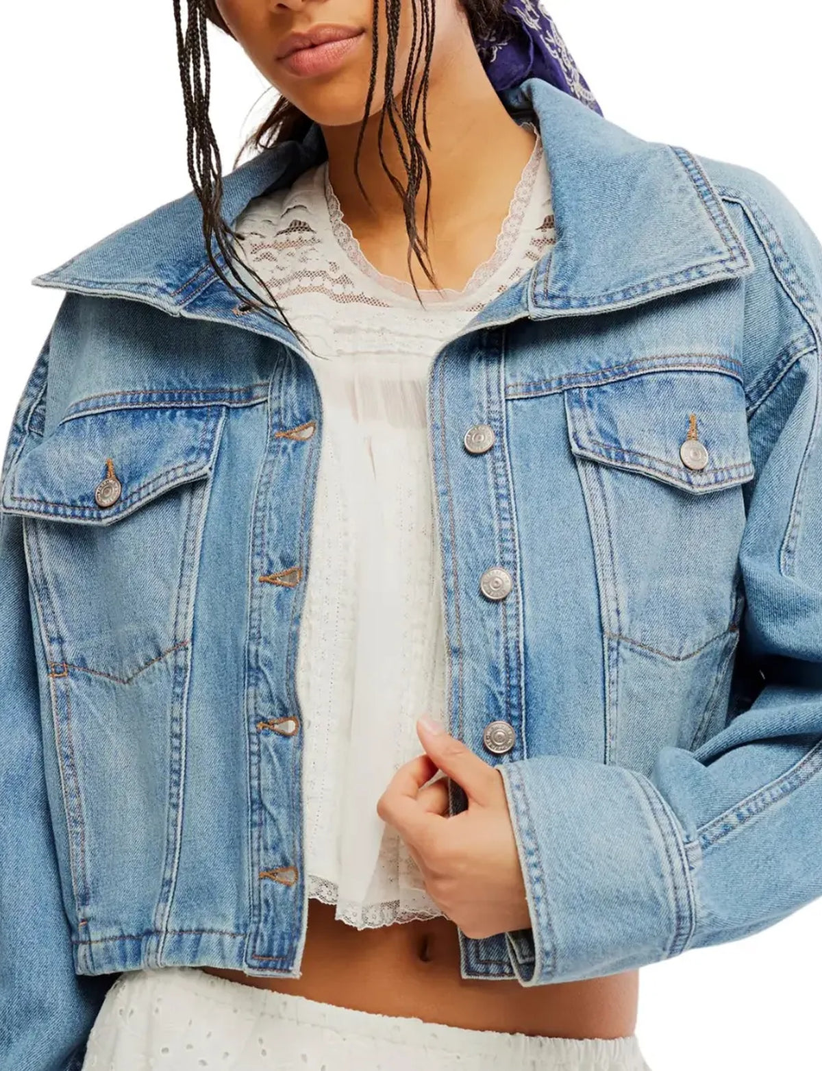 Side to Side Jacket, River Wash