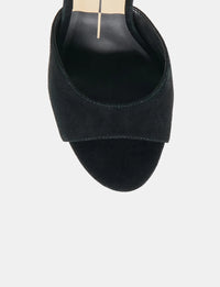 Rosha Heel, Onyx Suede