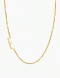 Wilder Alphabet Necklace, Gold Plated