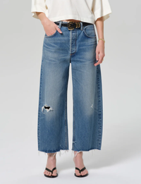 Ayla Raw Hem Crop, Solano