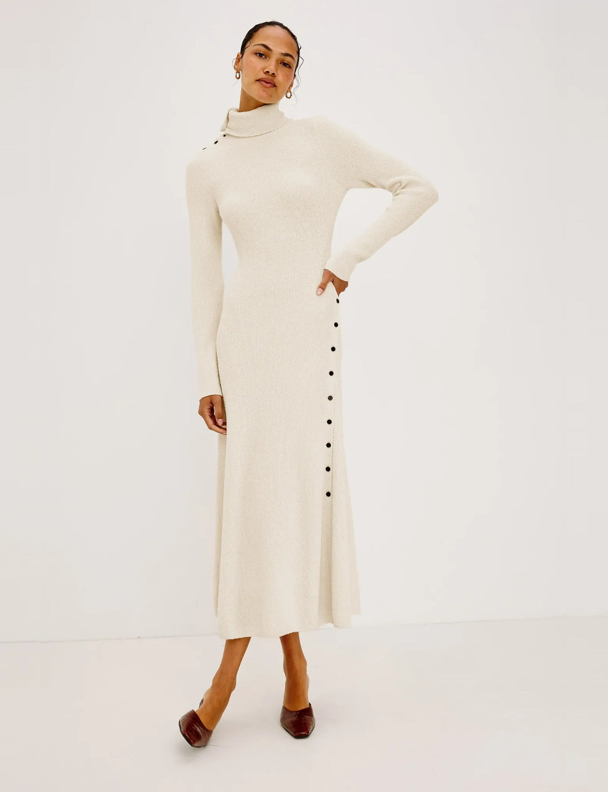 Kat Dress, Ivory