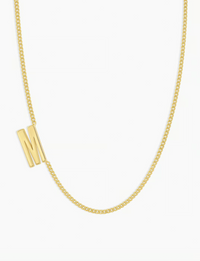 Wilder Alphabet Necklace, Gold Plated